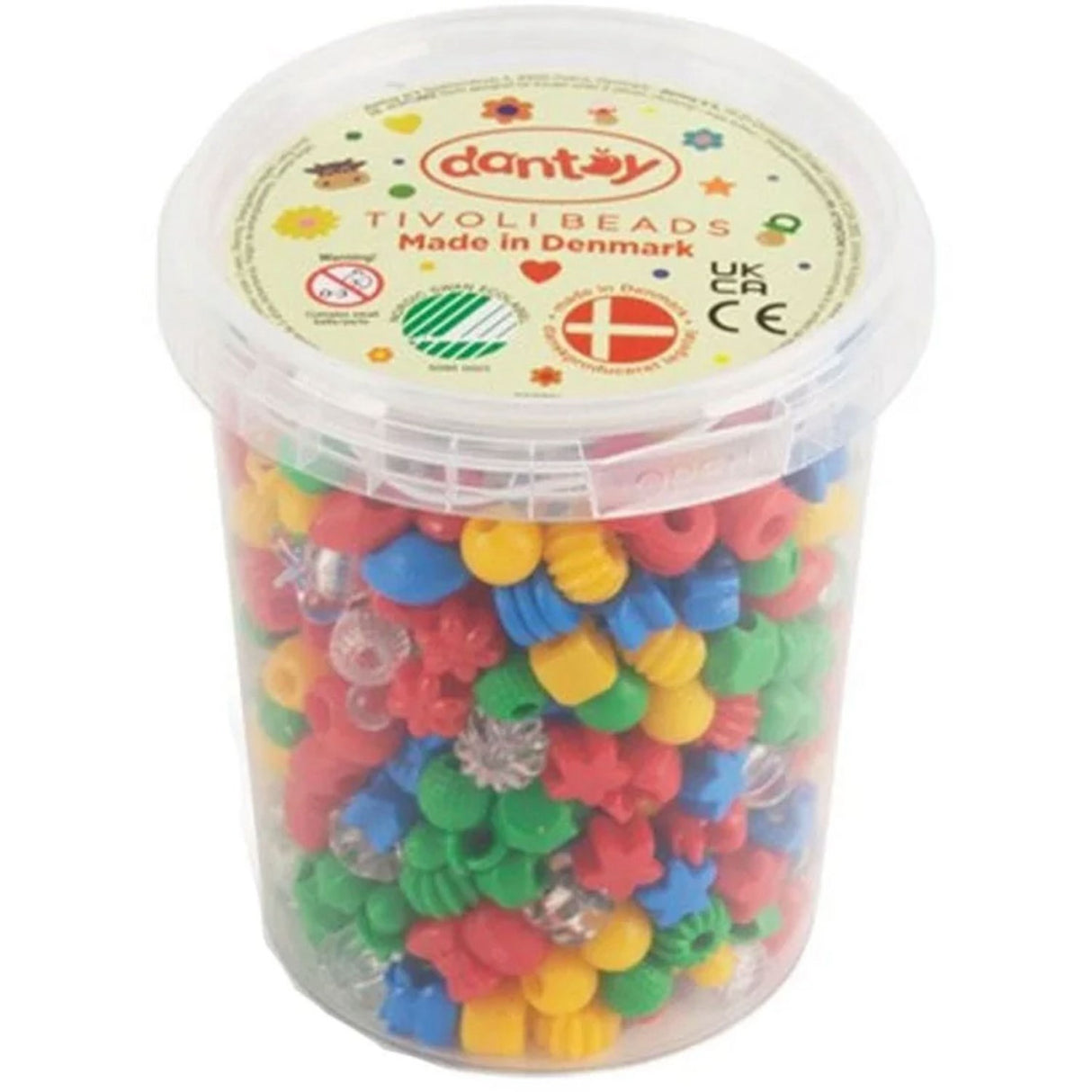Dantoy Mixed Colours Classic Tivoli Beads