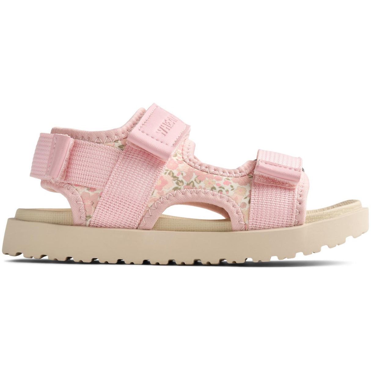Wheat Ivory Flower Meadow Sandal Mandy
