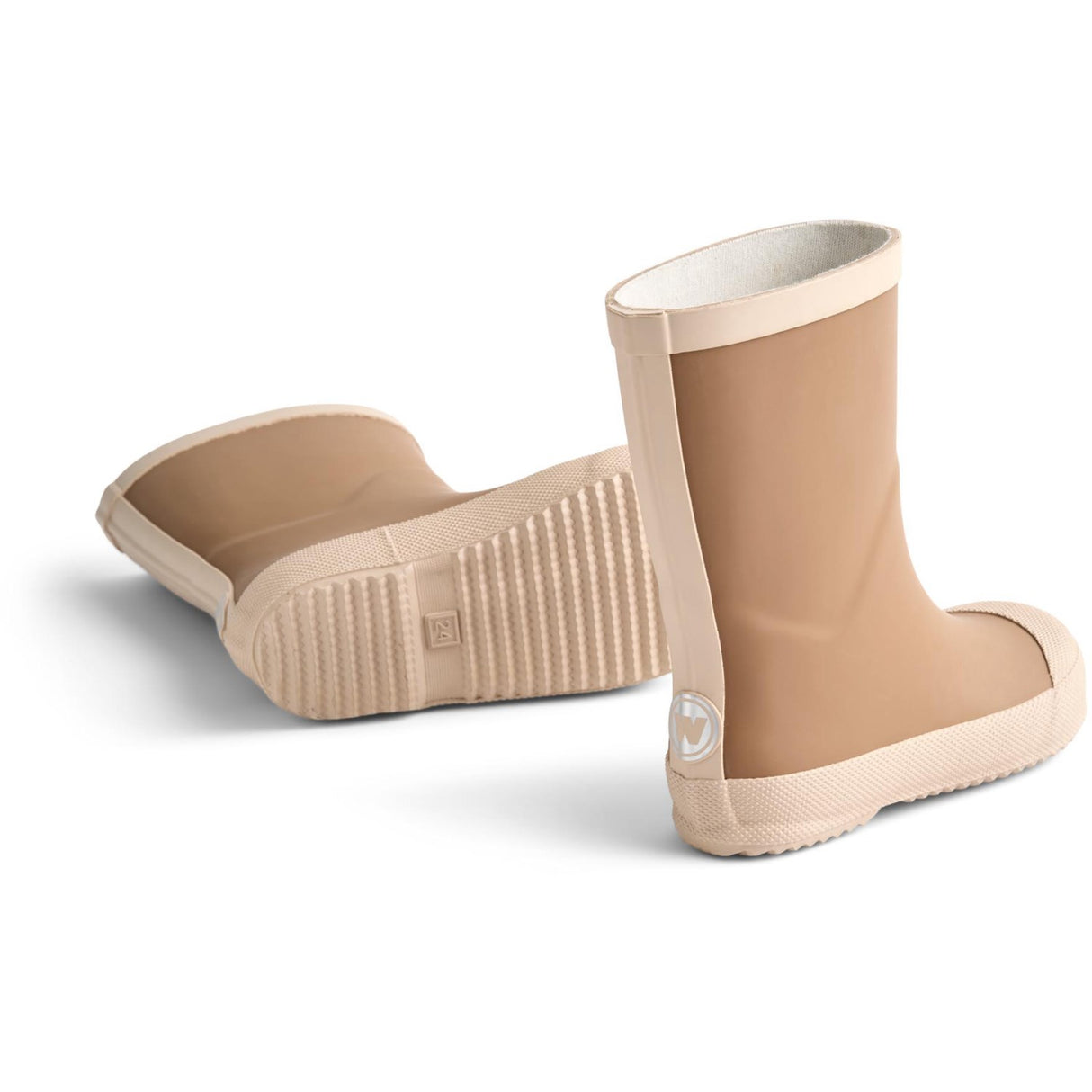 Wheat Hazel Rubber Boot Muddy