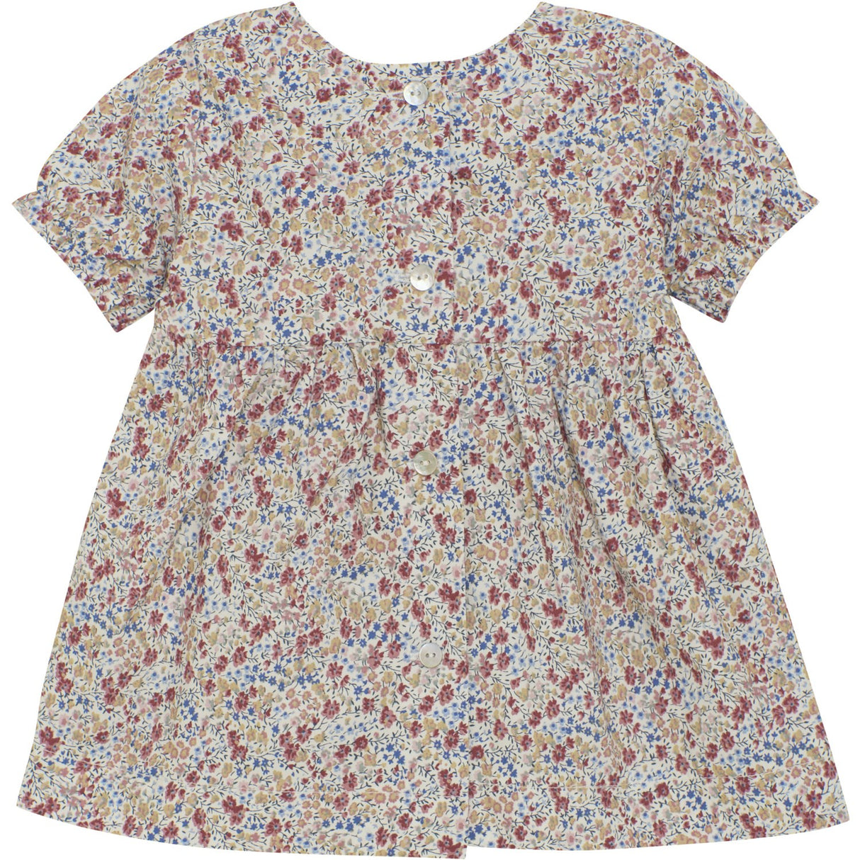 Huttelihut Sepia Rose Dress In Liberty Fabric