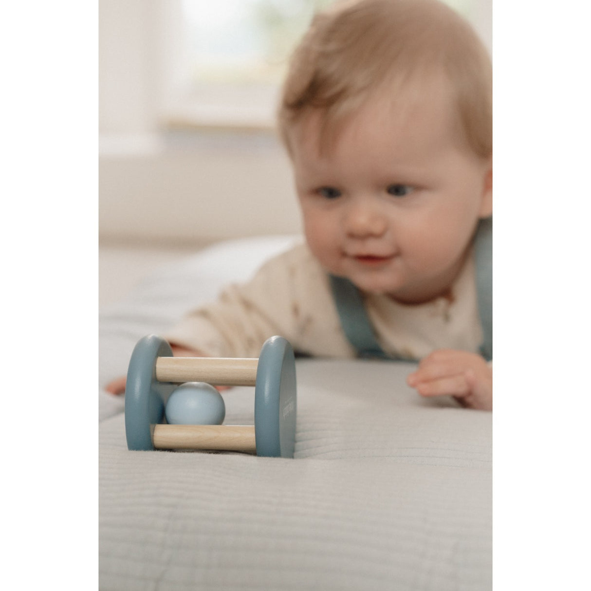 Little Dutch Forest Friends Blue Rattle Wood