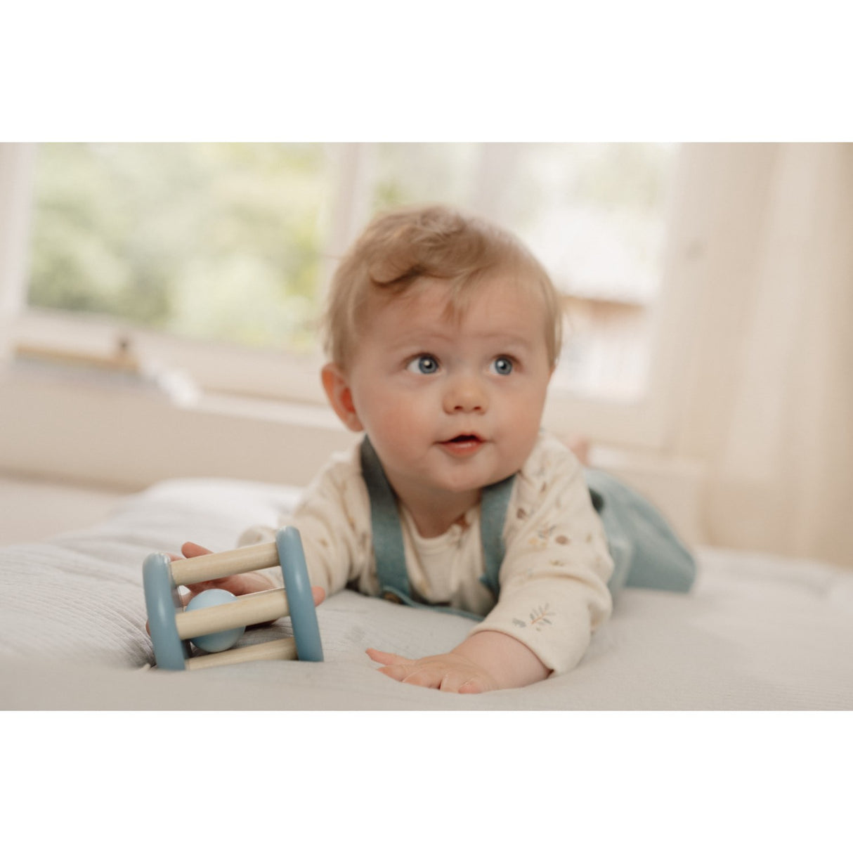 Little Dutch Forest Friends Blue Rattle Wood