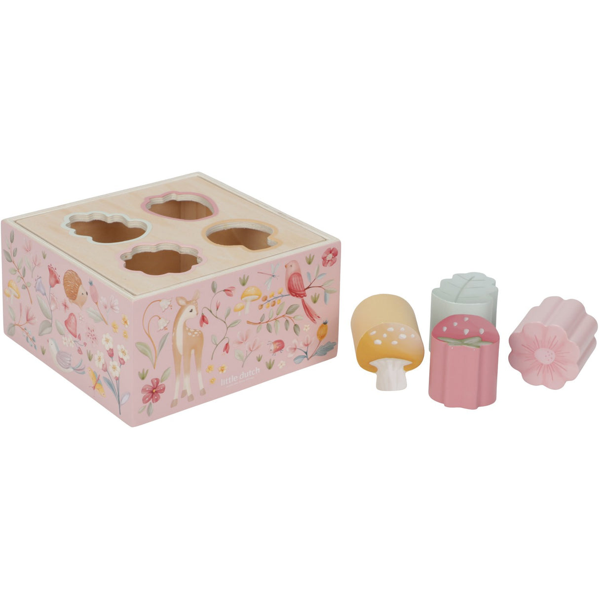Little Dutch Fairy Garden Pink Shape Sorter