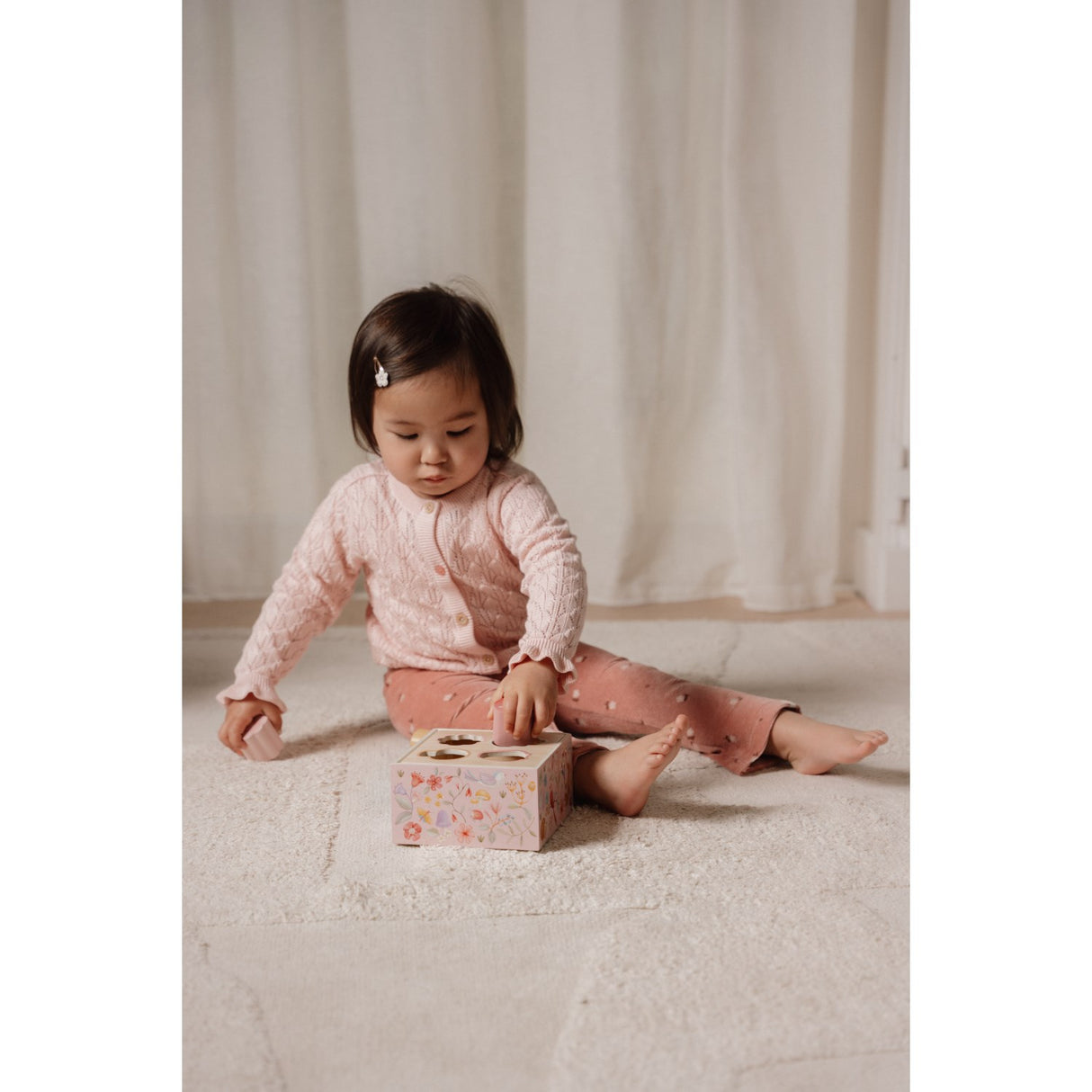 Little Dutch Fairy Garden Pink Shape Sorter