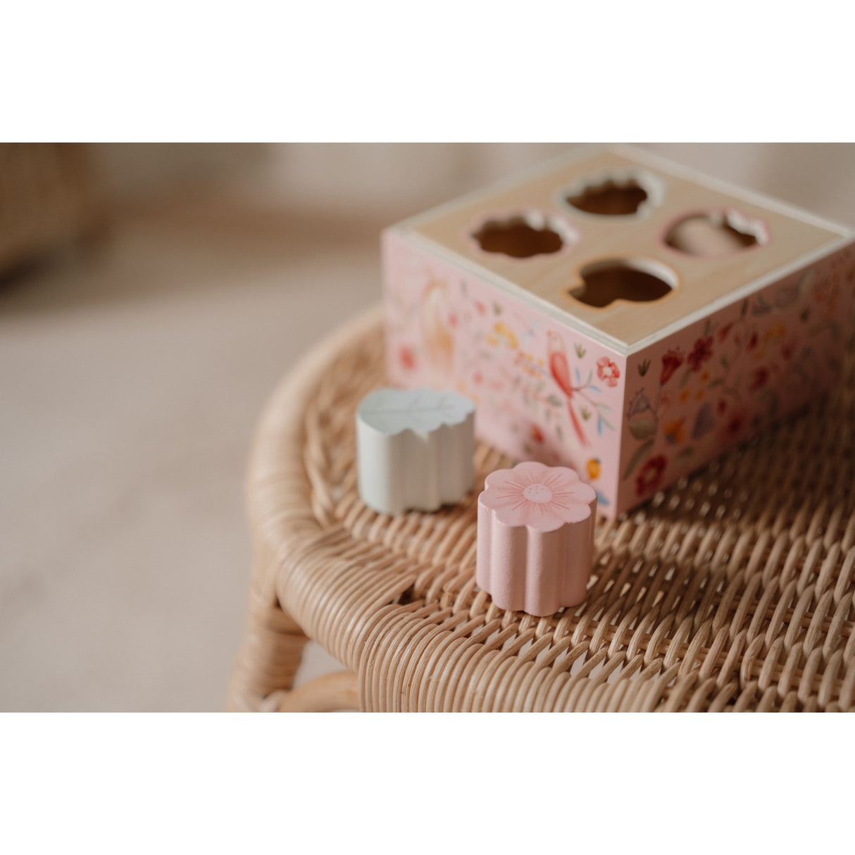 Little Dutch Fairy Garden Pink Shape Sorter