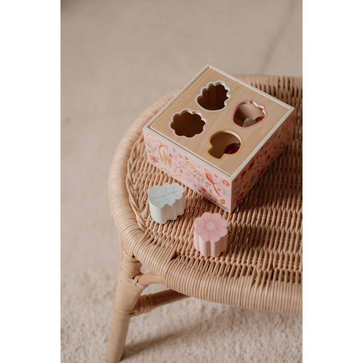 Little Dutch Fairy Garden Pink Shape Sorter