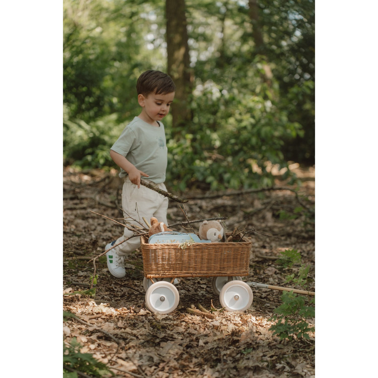 Little Dutch Forest Friends Blue Teddy Owl