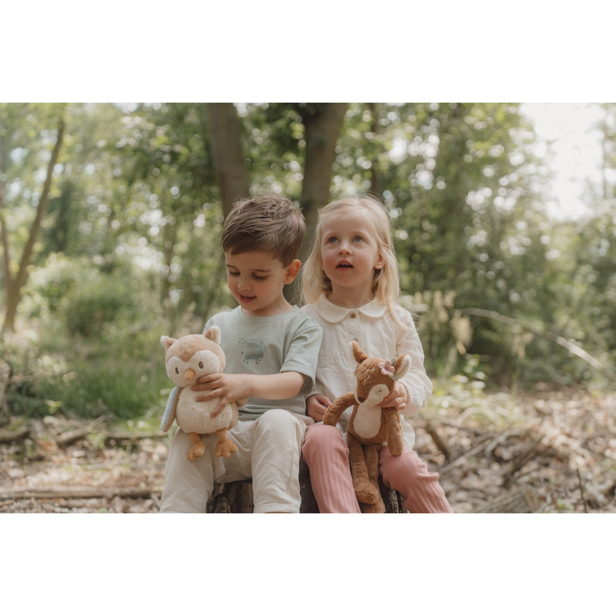 Little Dutch Forest Friends Blue Teddy Owl
