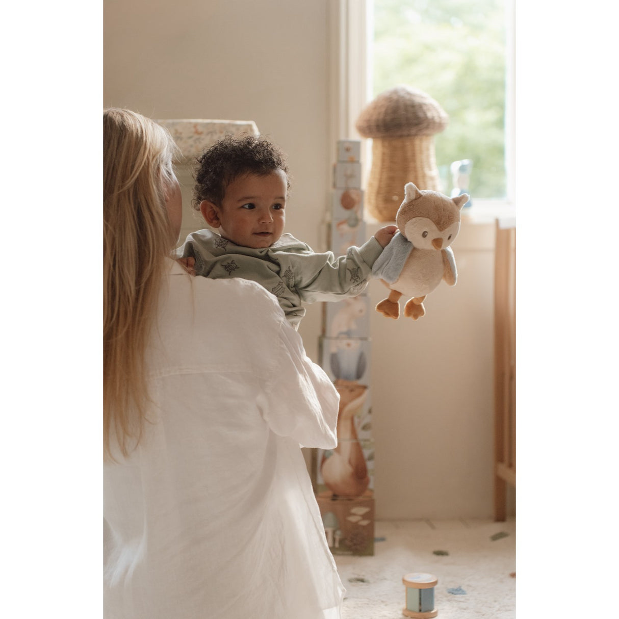 Little Dutch Forest Friends Blue Teddy Owl