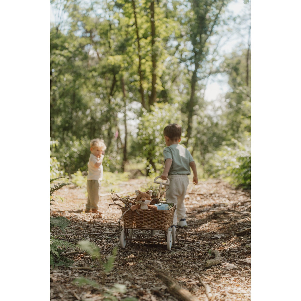 Little Dutch Forest Friends Blue Teddy Fox