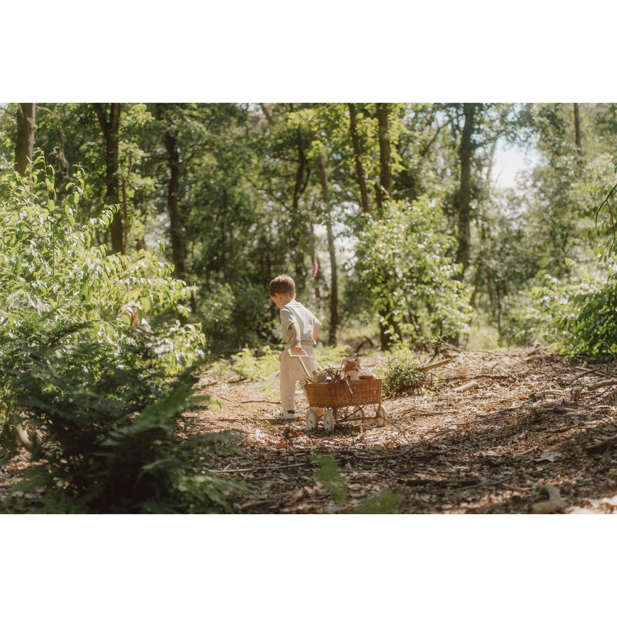 Little Dutch Forest Friends Blue Teddy Fox