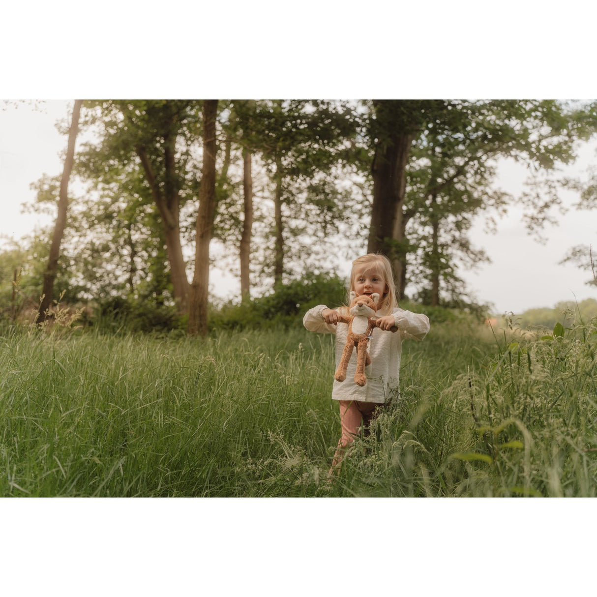 Little Dutch Forest Friends Blue Teddy Fox