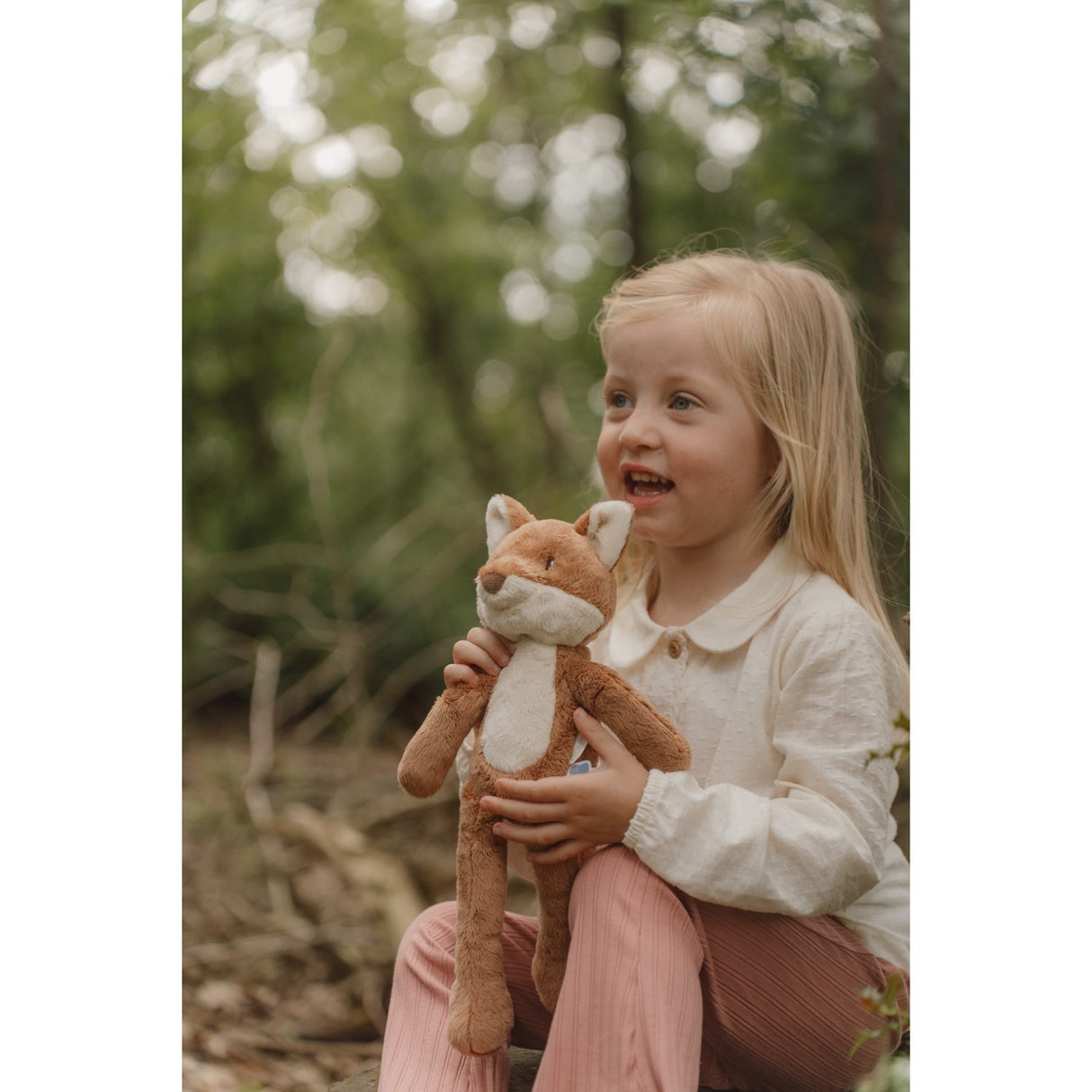 Little Dutch Forest Friends Blue Teddy Fox