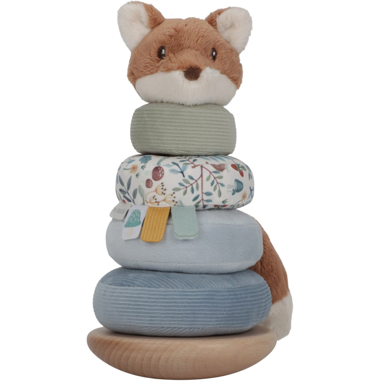 Little Dutch Forest Friends Blue Rocking Ring Stacker
