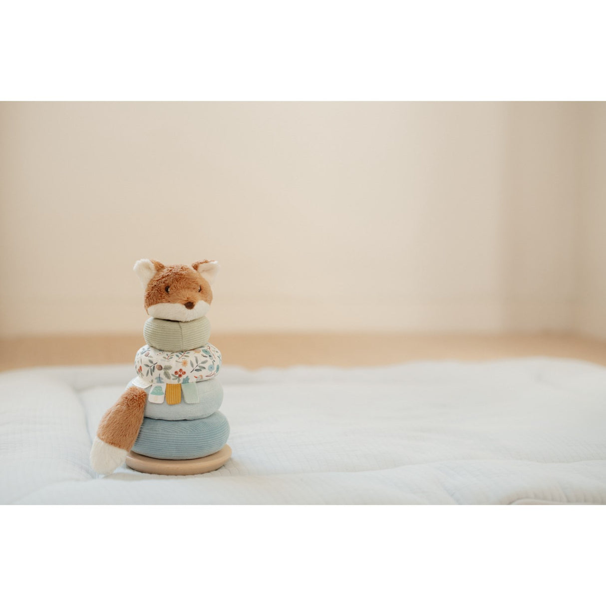 Little Dutch Forest Friends Blue Rocking Ring Stacker