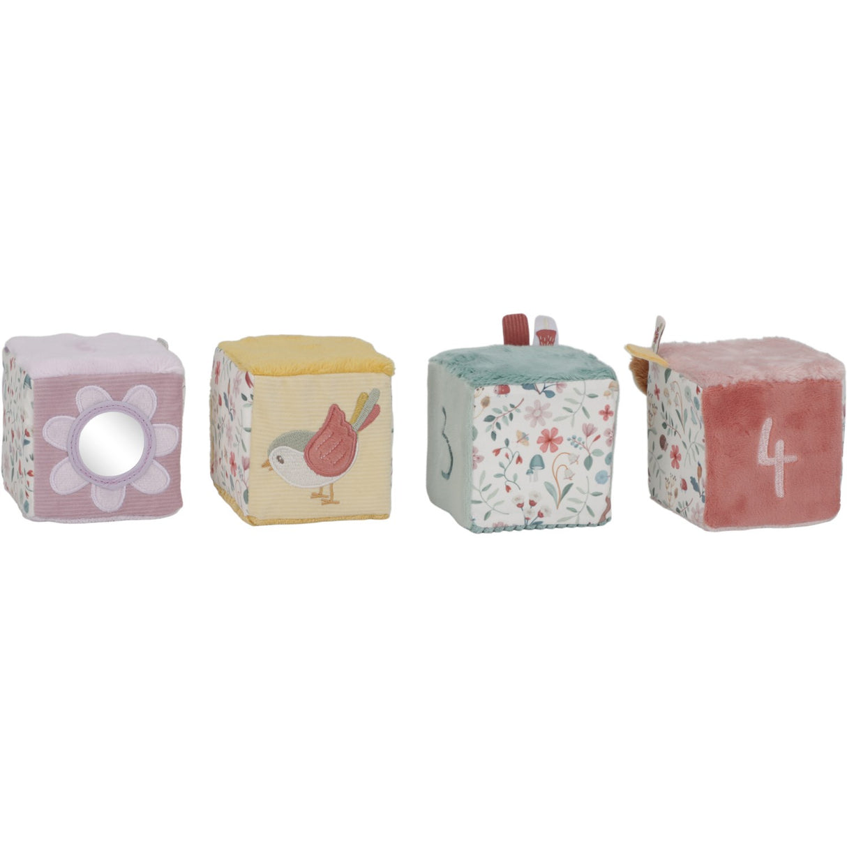 Little Dutch Fairy Garden Pink Plush Cubes