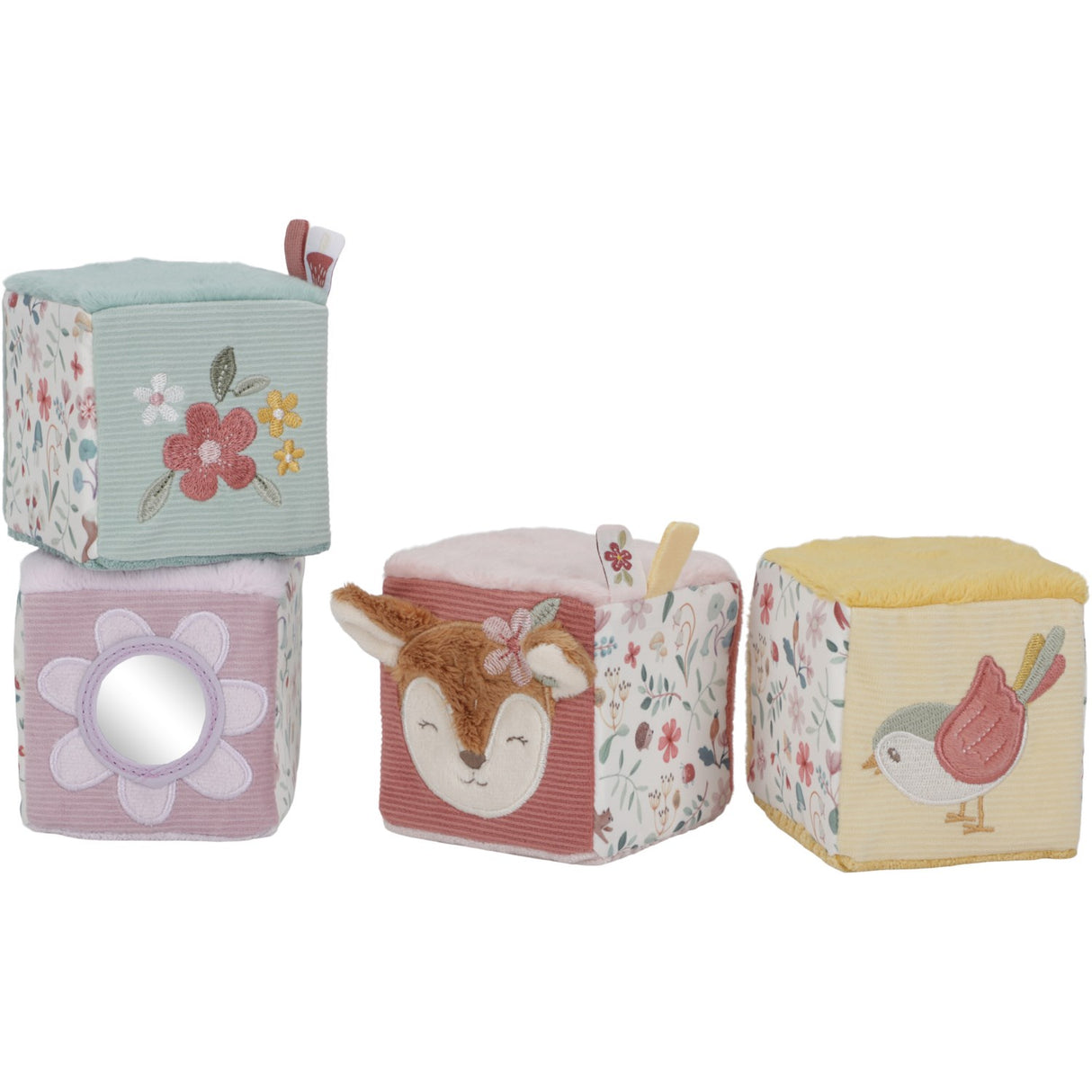Little Dutch Fairy Garden Pink Plush Cubes