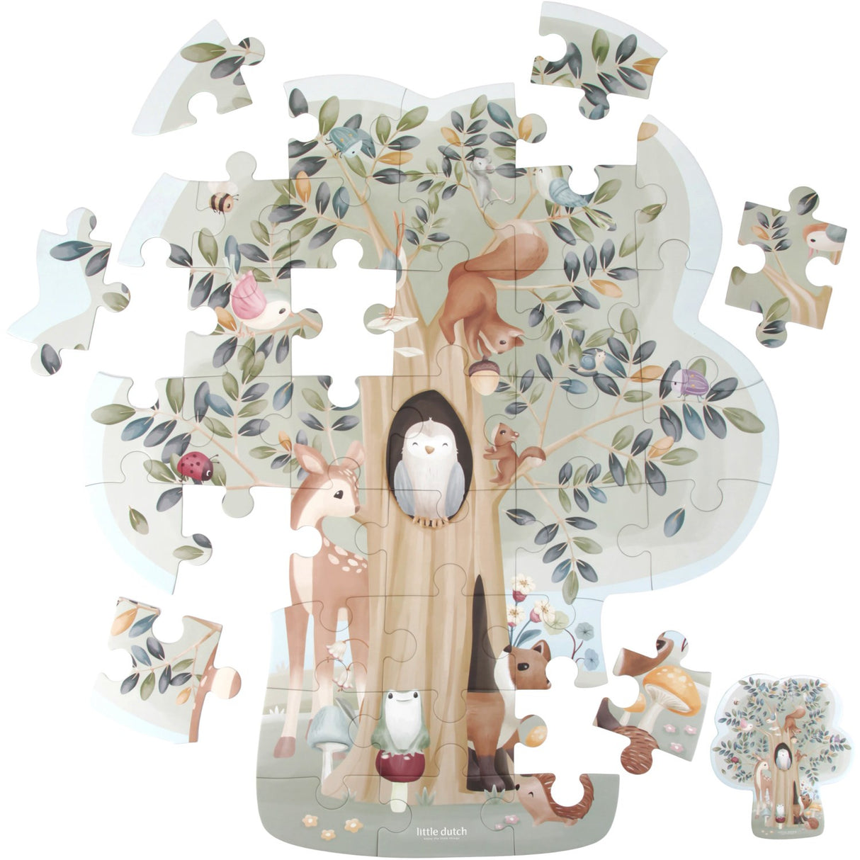 Little Dutch Forest Friends Multi Floor Puzzle