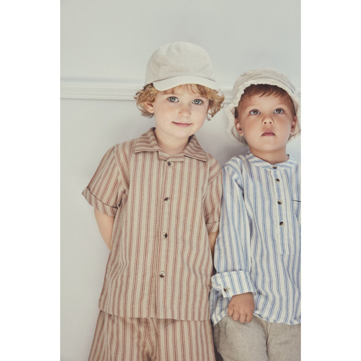 Huttelihut Irish Cream Cap Linen Denim