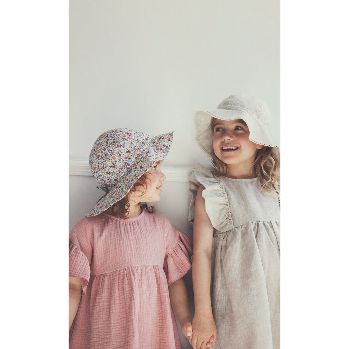 Huttelihut Antique White Summer Hat Linen