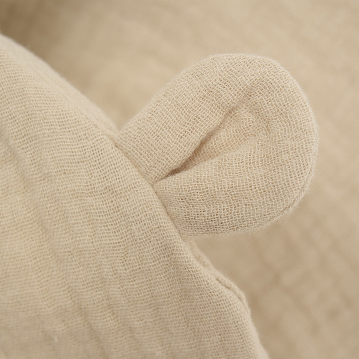 Huttelihut Irish Cream Summer Hat Ears Muslin