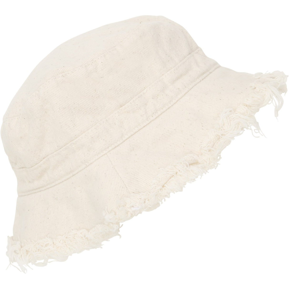 Huttelihut Irish Cream Bucket Hat Linen Denim