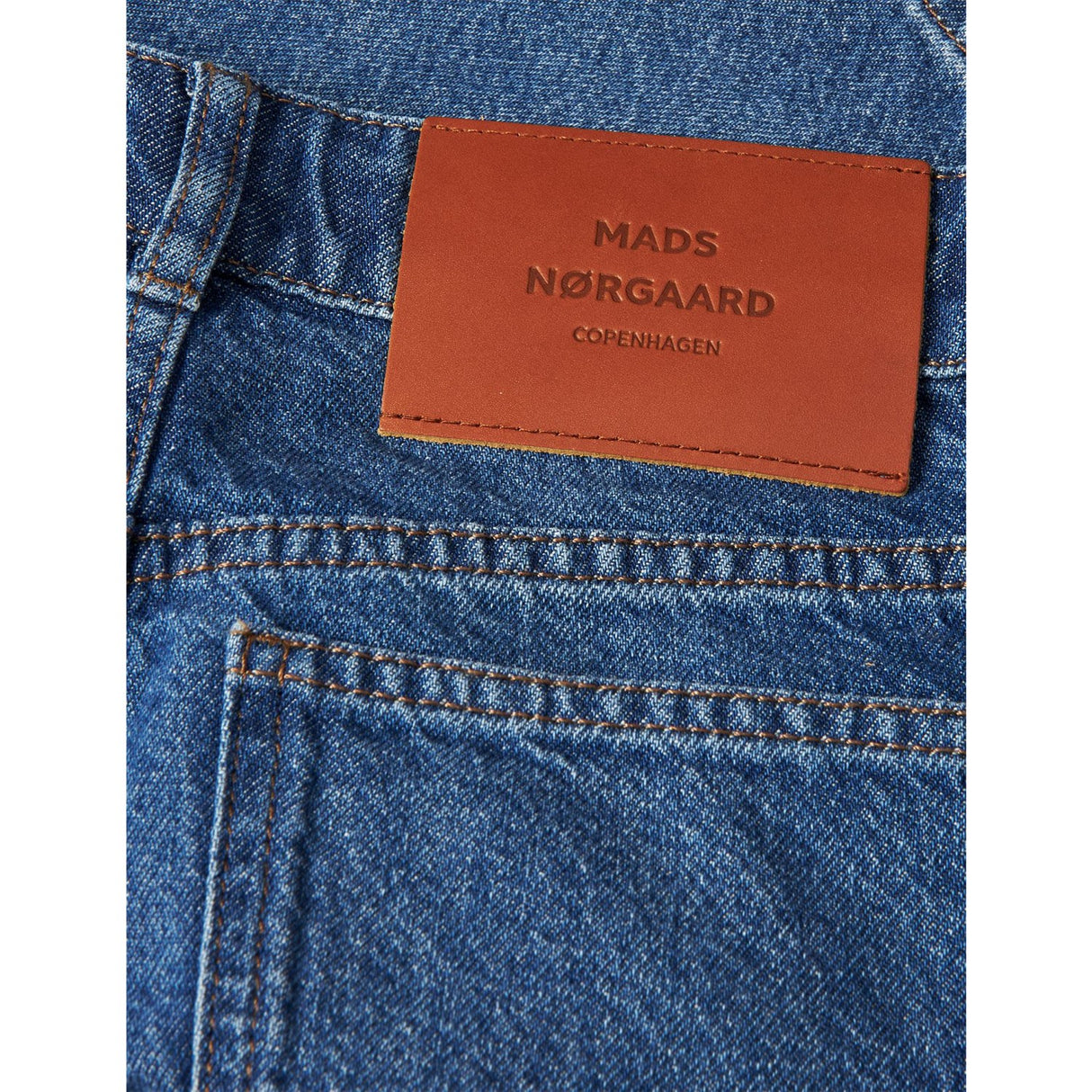 Mads Nørgaard Blue Wash Hildred Blue Conner Shorts