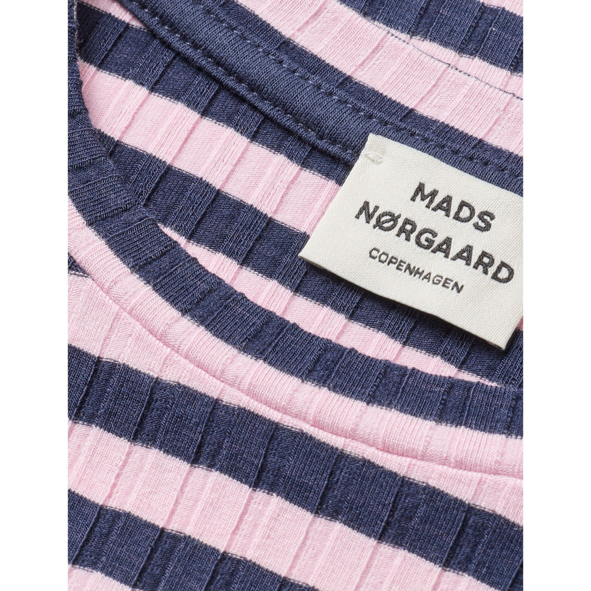 Mads Nørgaard Parisian Night/Parfait Pink 5X5 Classic Stripe Talika Top