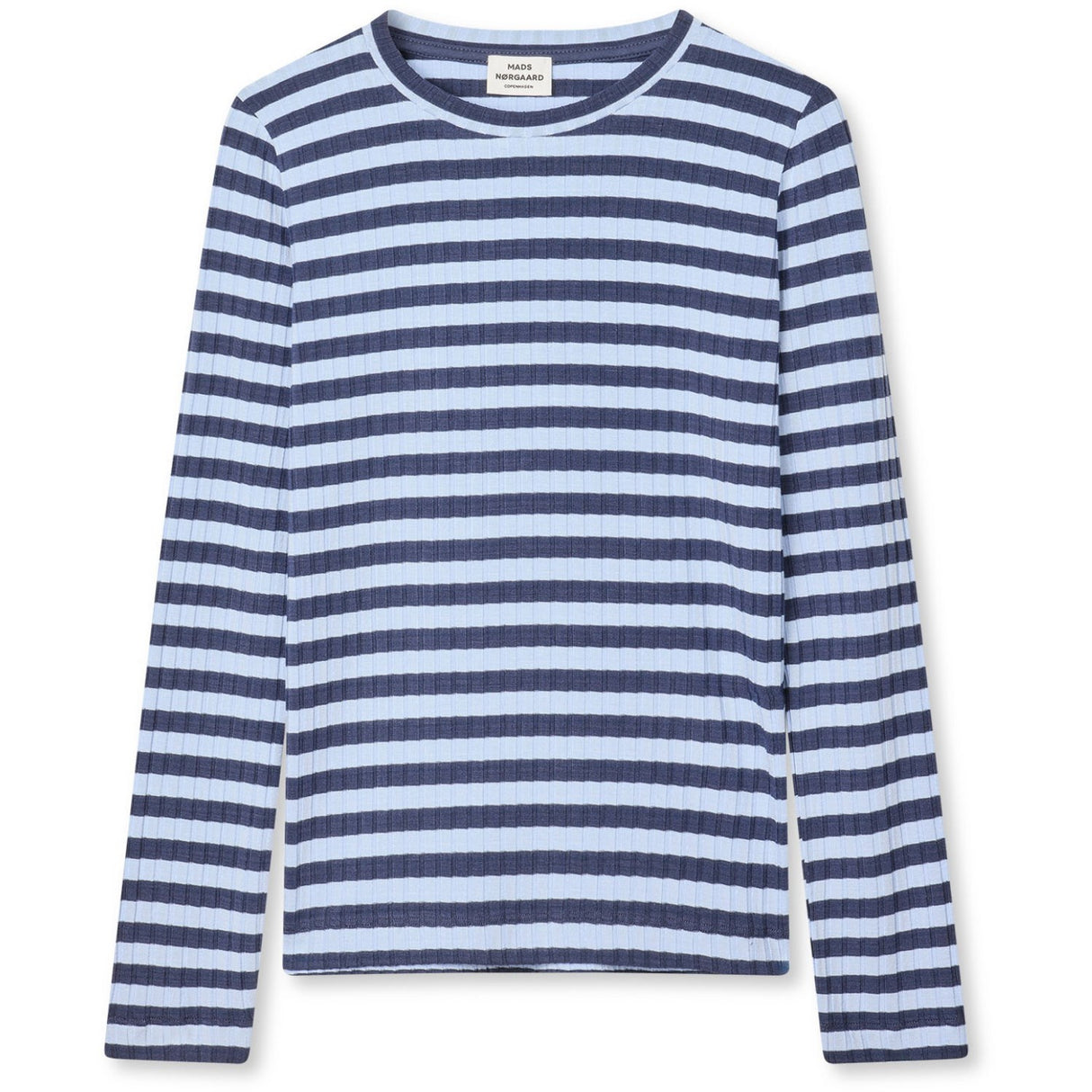 Mads Nørgaard Parisian Nigth/Cashmere Blue 5X5 Classic Stripe Talika Top