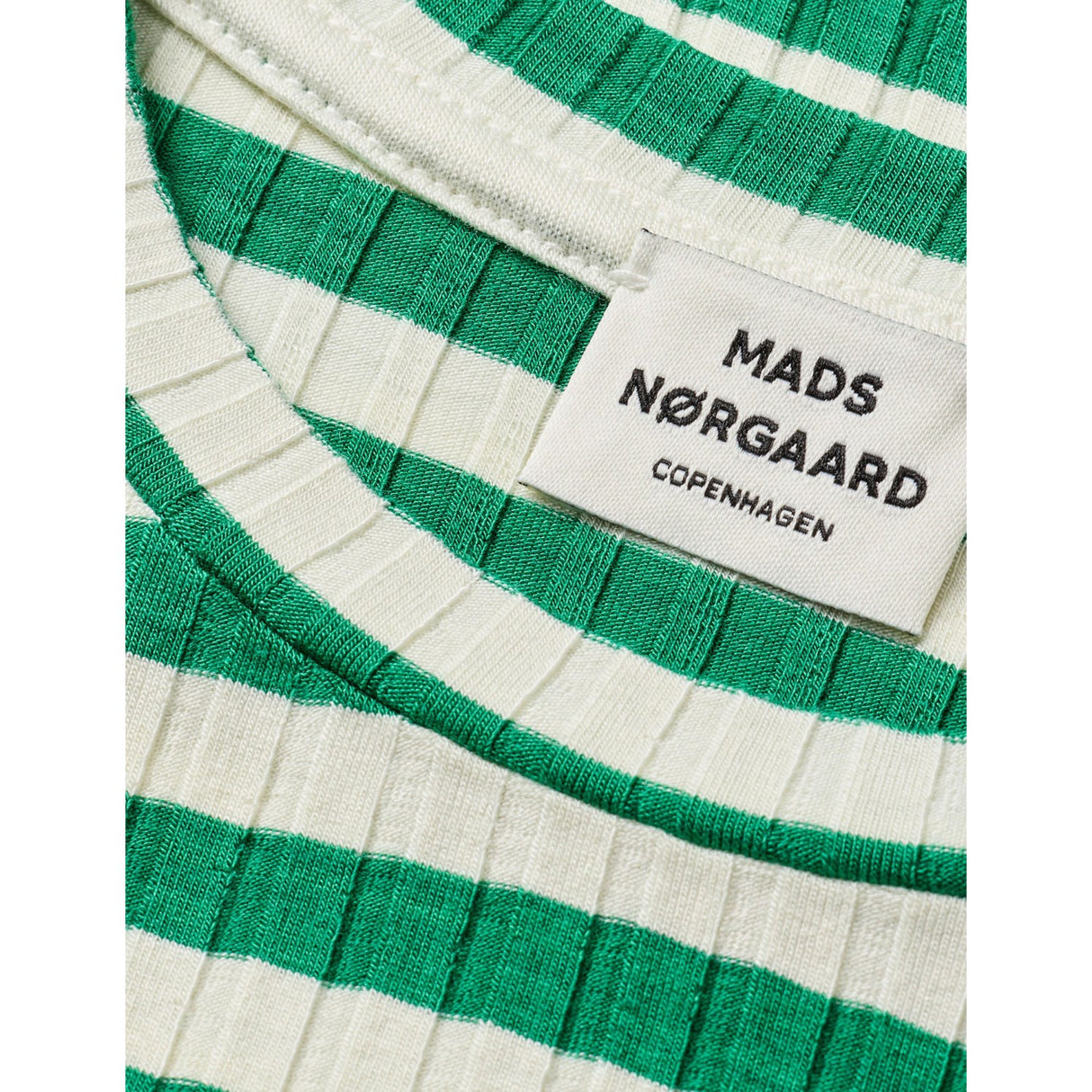 Mads Nørgaard Vanilla Ice/Verdant Green 5X5 Classic Stripe Talika Top