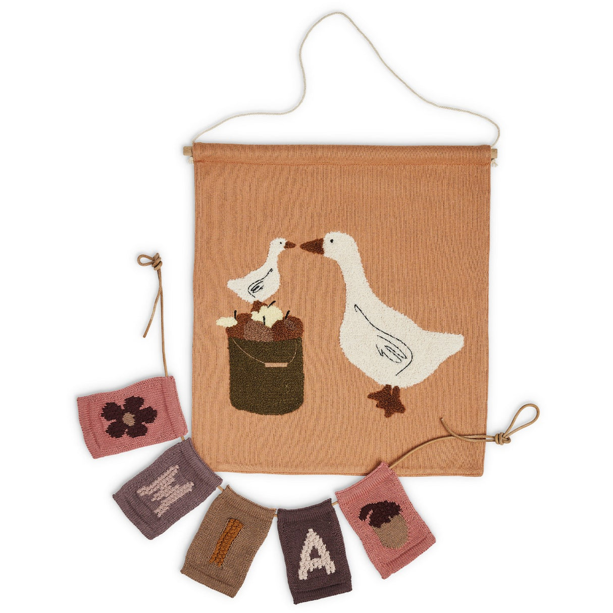 Smallstuff Rose Flag With Nut