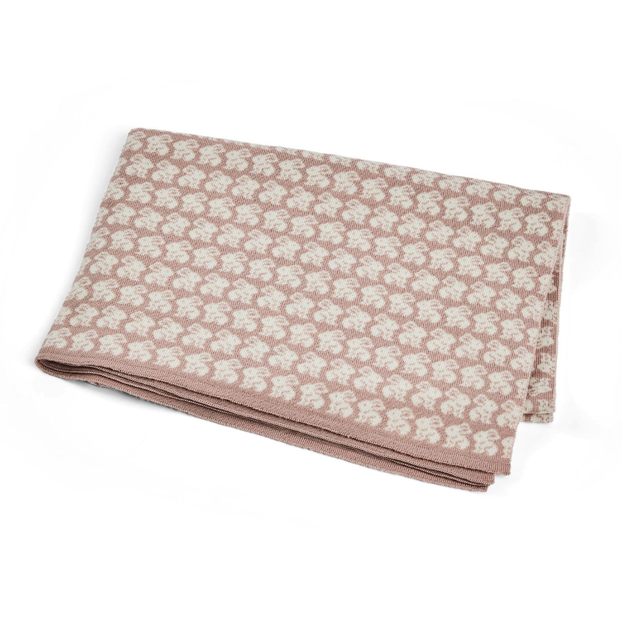 Smallstuff Powder Baby Blanket With Rabbits