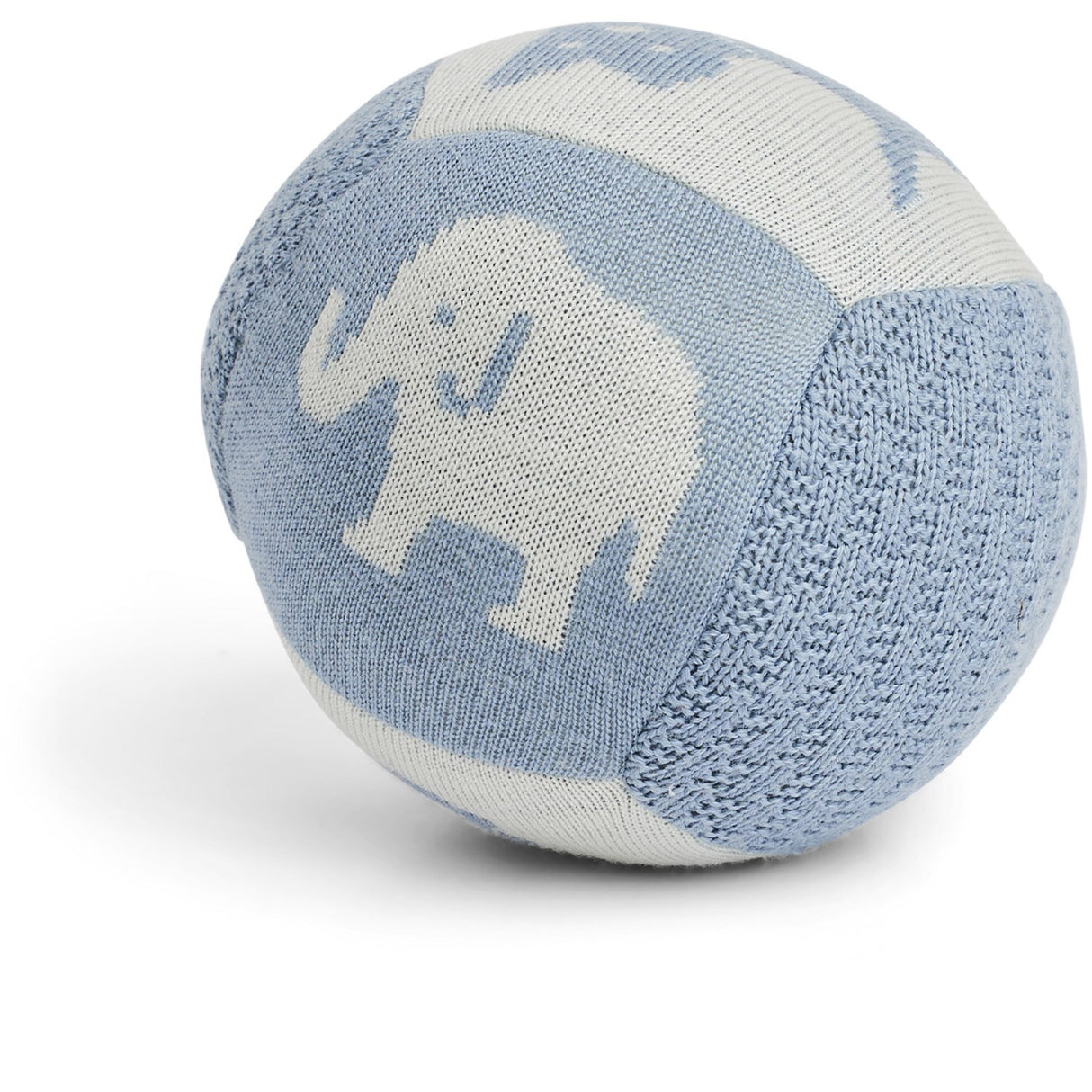 Smallstuff Lightblue Knitted Ball With Animals