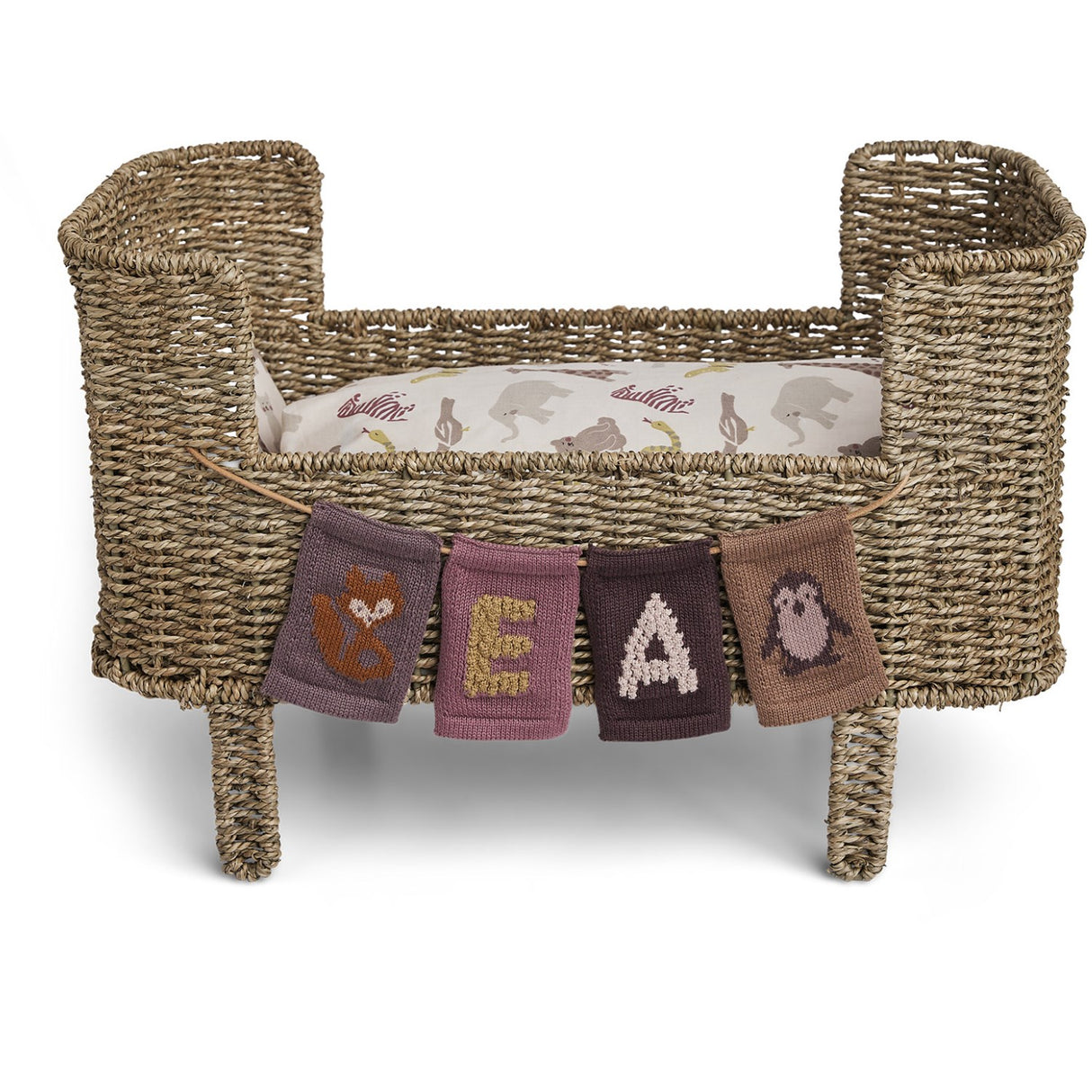 Smallstuff Rose Flag With Penguin