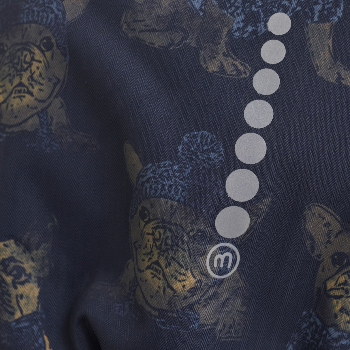 Minymo Navy Snow Suit AOP