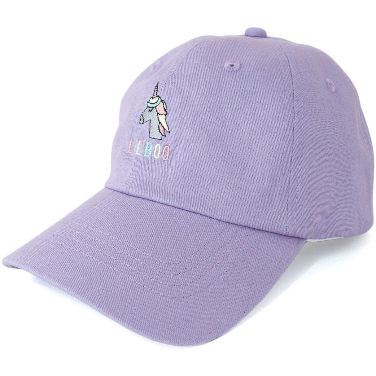 Lil' Boo Purple Unicorn Dad Cap