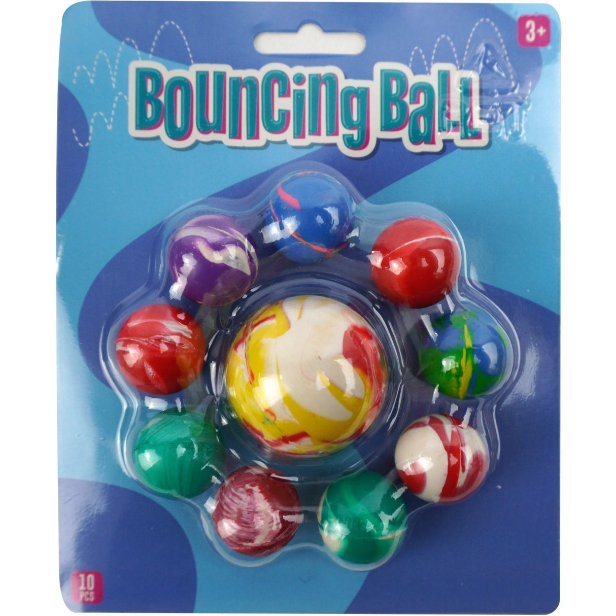 Pocket Money Bouncy Balls 10 pcs