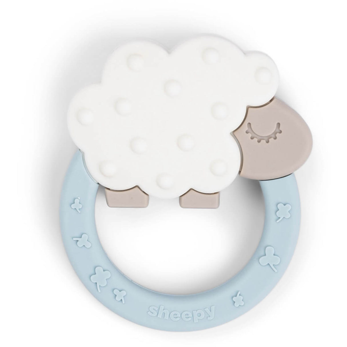 DonebyDeer Blue Teether Sheepy