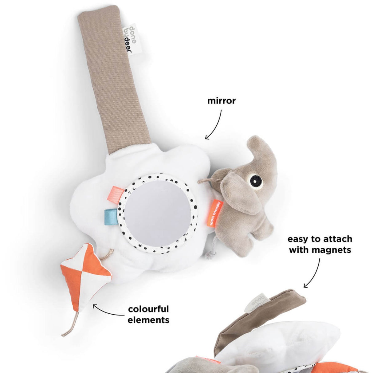 DonebyDeer Colour Mix Stroller Suro Playground Colour Mix