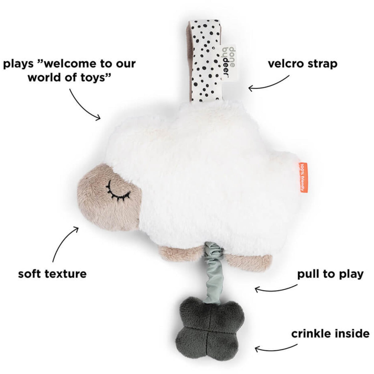 DonebyDeer Sand Music Mobile Sheepy