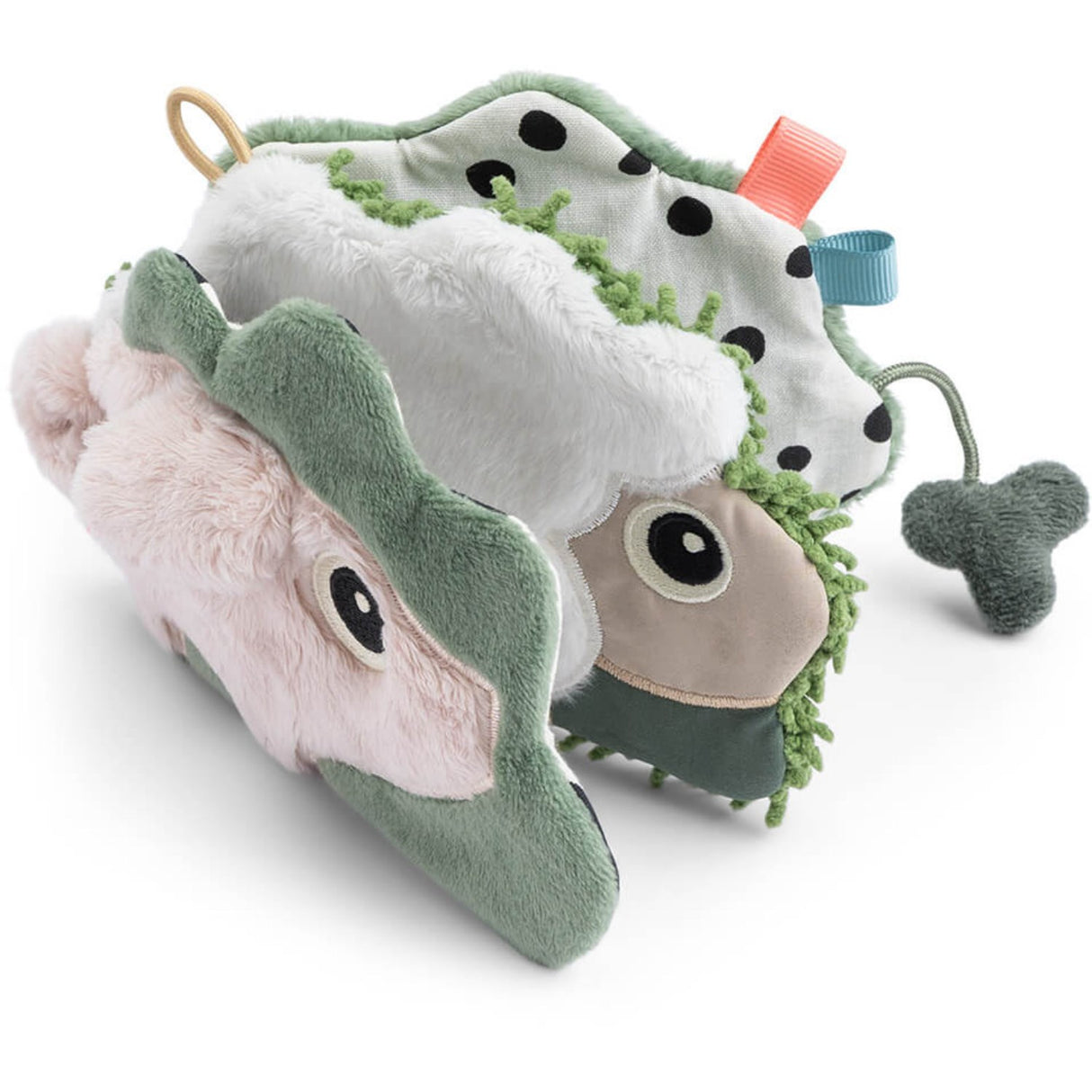 DonebyDeer Colour Mix Sensory Baby Activity Book Tiny farm