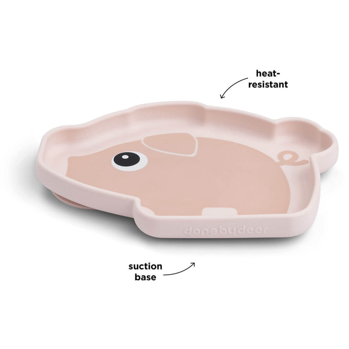 DonebyDeer Powder Silicone Stick&Stay Plate Pigee