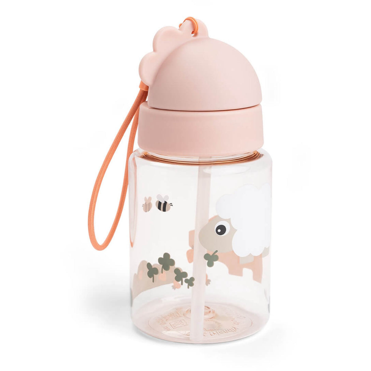 DonebyDeer Powder Water bottle w/straw Tiny farm