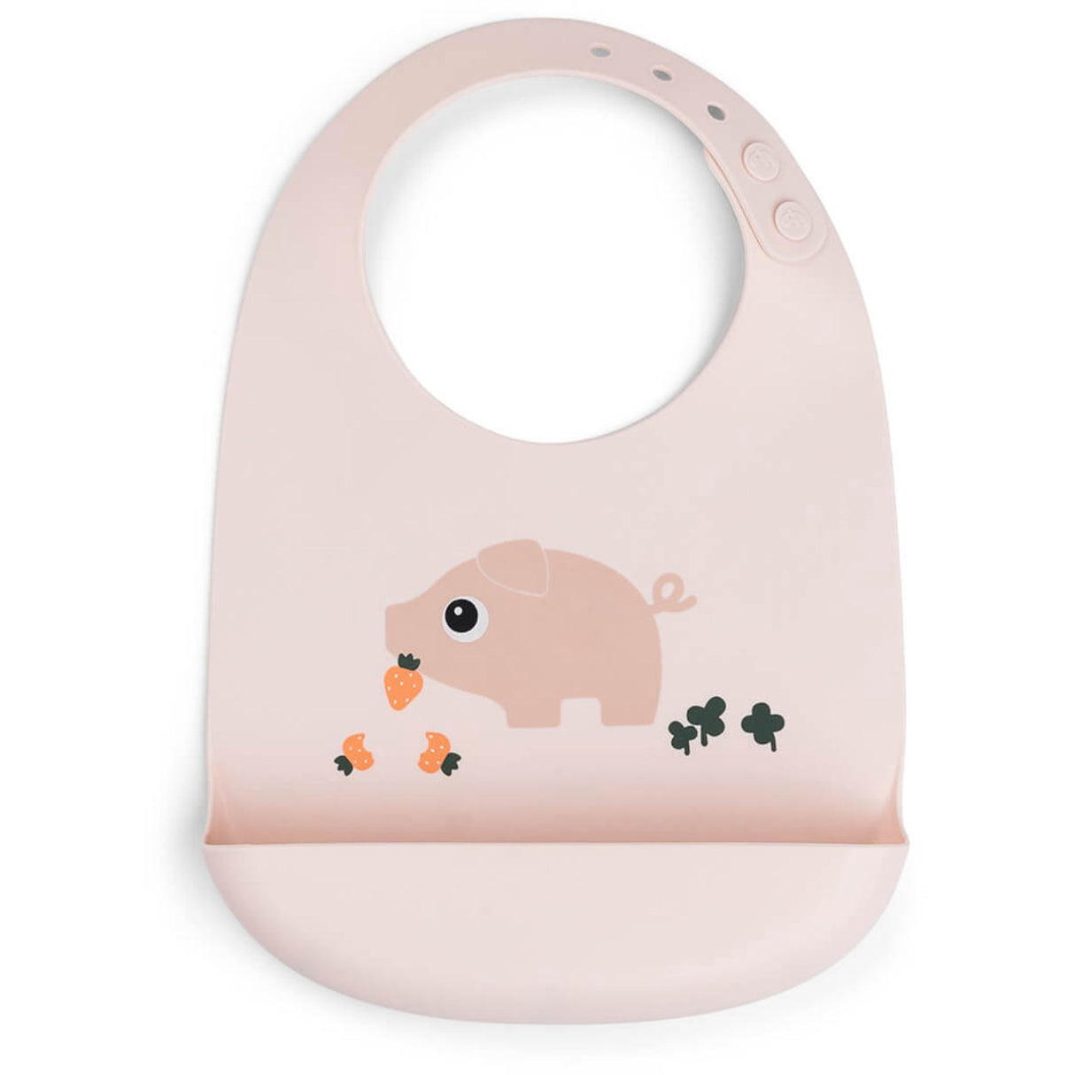 DonebyDeer Powder Silicone Bib Pigee