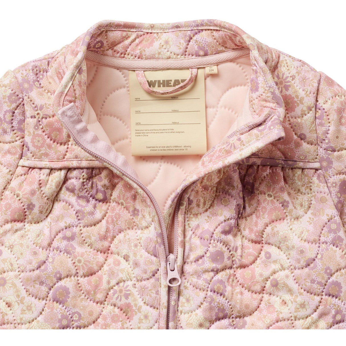 Wheat Lilac Flower Rainbow Thermo Jacket Tilde