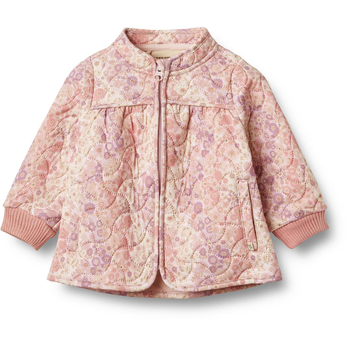 Wheat Lilac Flower Rainbow Thermo Jacket Tilde