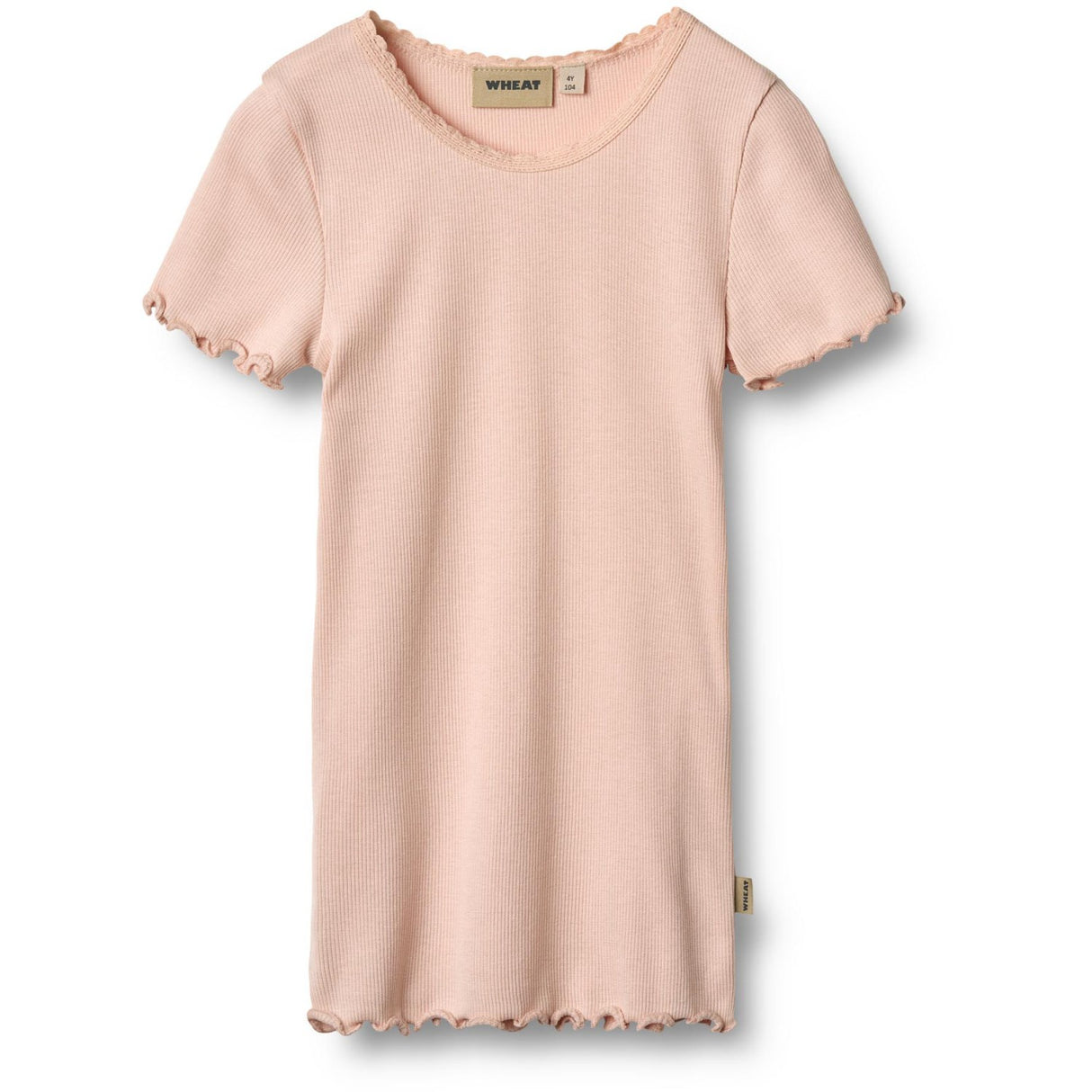 Wheat Powder Rib T-Shirt S/S Katie