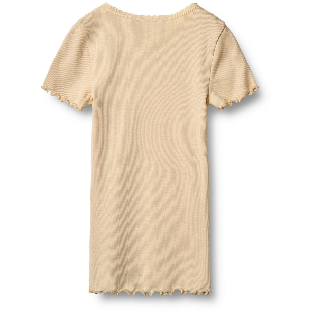 Wheat Macadamia Rib T-Shirt S/S Katie
