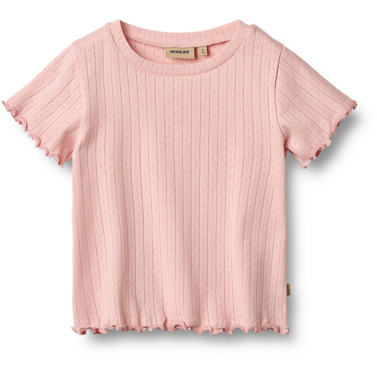 Wheat Rose Sprinkle Rib T-Shirt S/S Irene