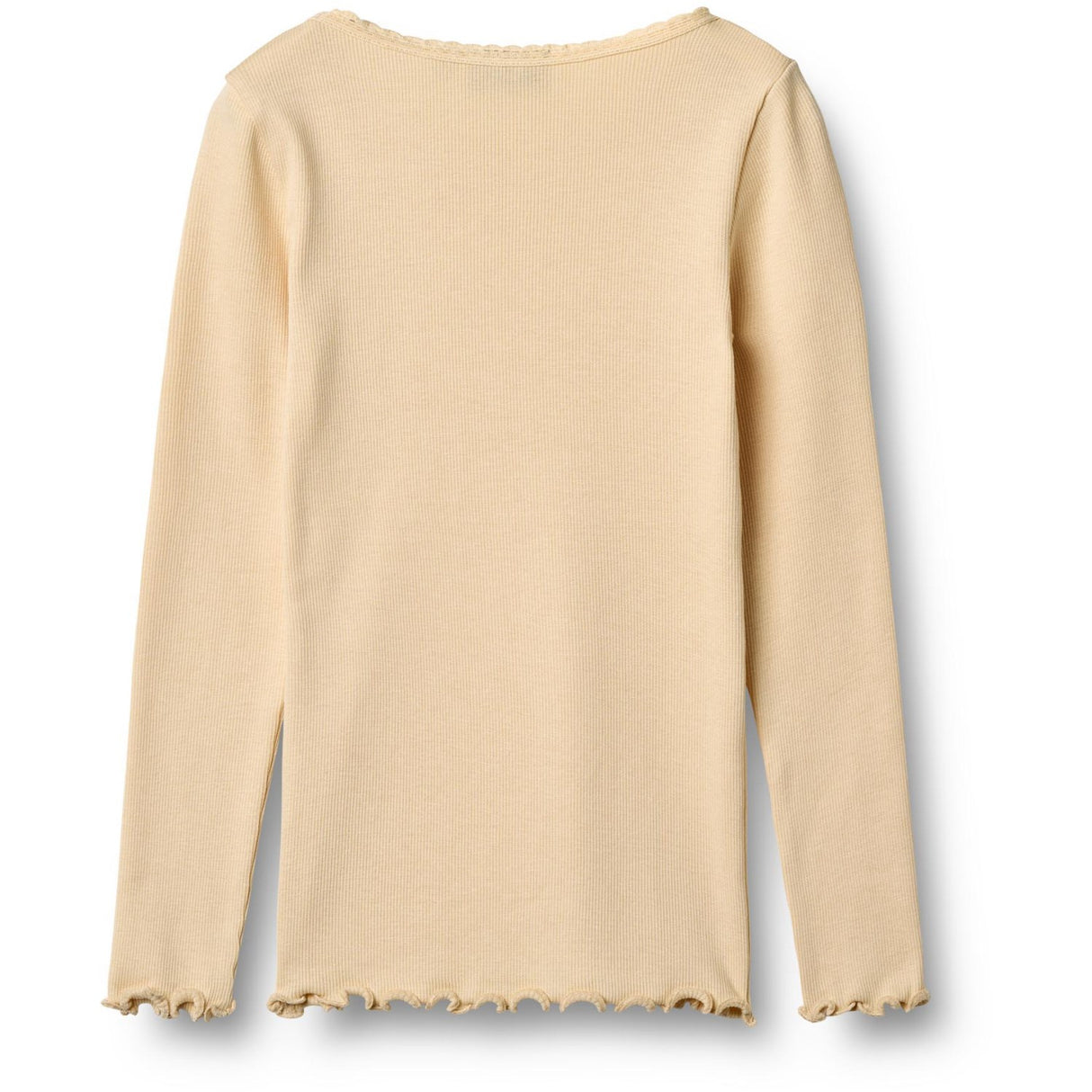 Wheat Macadamia Rib T-Shirt L/S Reese